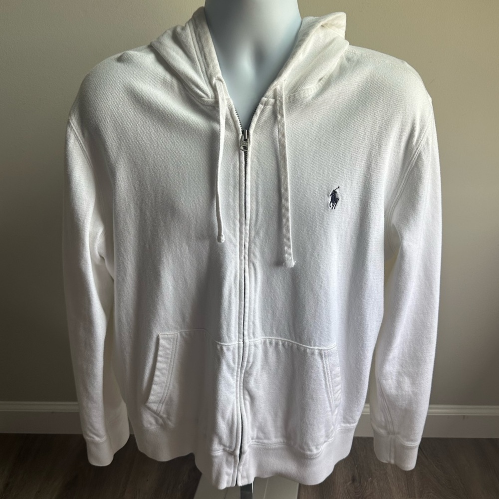 Polo full zip hoodie